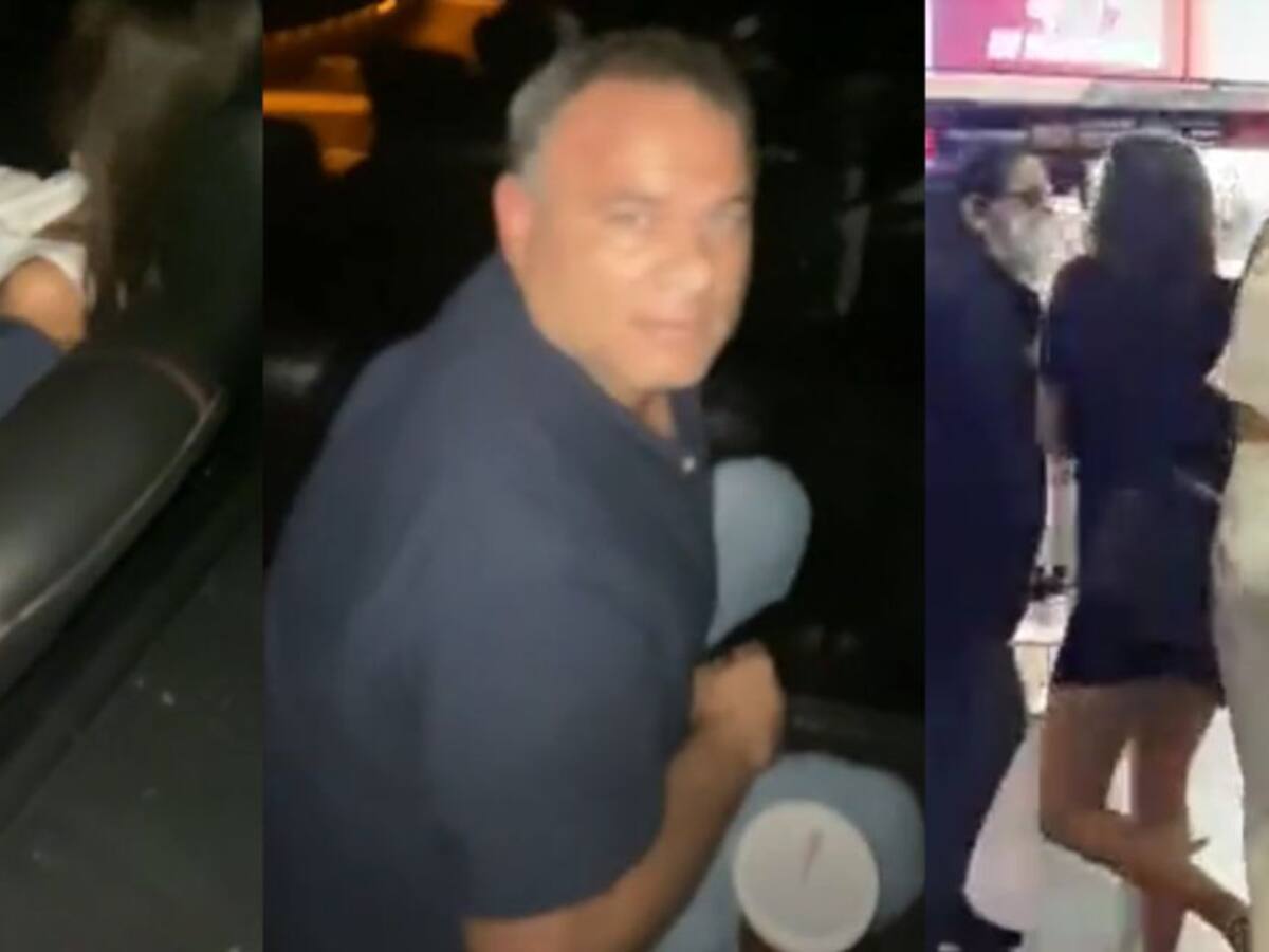 Video: Mujer fue a cine y se encontró a su esposo con la amante