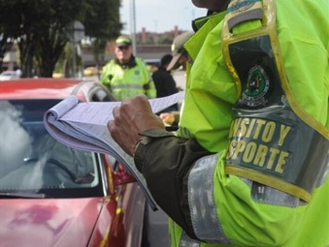 La Policía no tiene material para poner comparendos