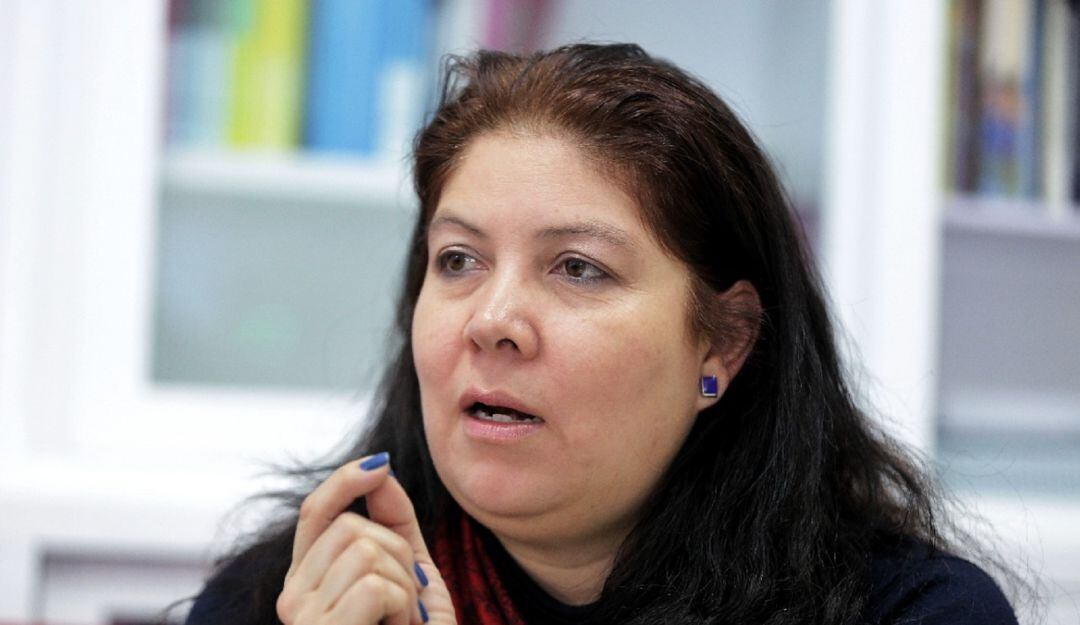 Directora de la MOEl, Alejandra Barrios, 