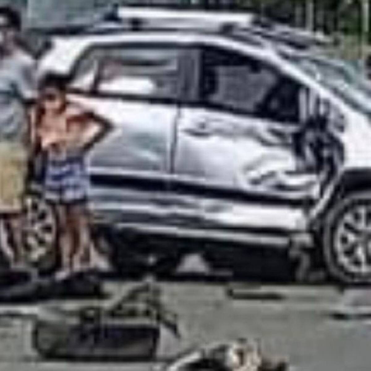 Fuerte accidente entre Viterbo y la Viriginia, dejó tres personas heridas