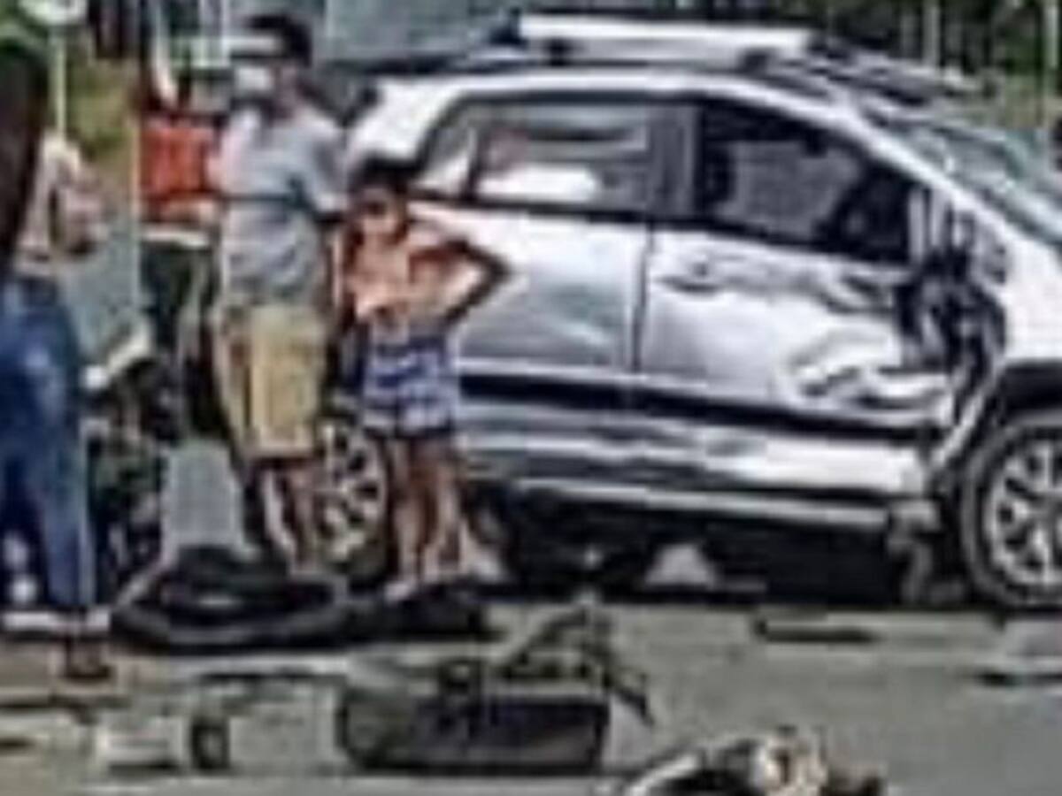 Fuerte accidente entre Viterbo y la Viriginia, dejó tres personas heridas