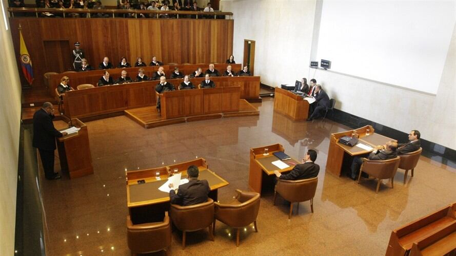 La Sala Plena del Consejo de Estado. Foto: Colprensa