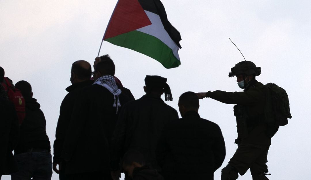 Protestas en Palestina febrero 5 de 2021
