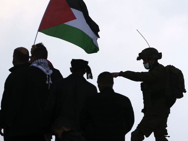 Protestas en Palestina febrero 5 de 2021