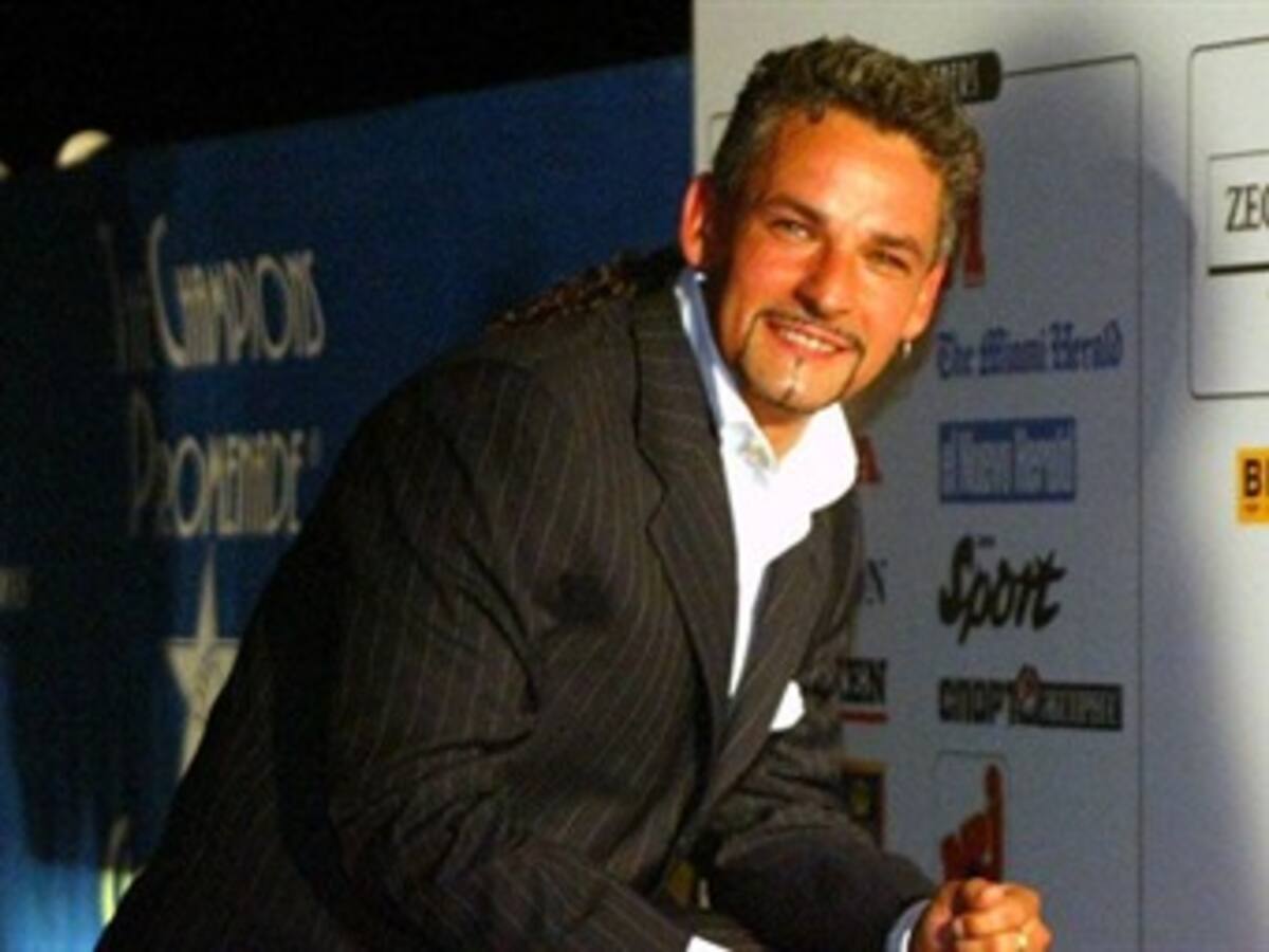Roberto Baggio premiado con el 'Peace Summit Award'