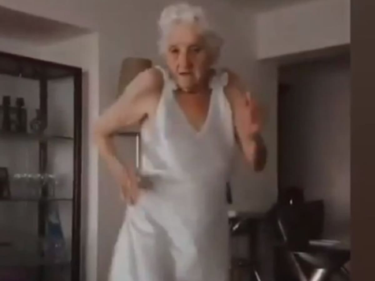 ¡Qué ritmo! Abuelita bailando tema de J Balvin enciende las redes