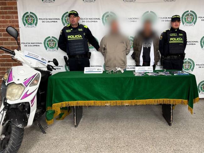 Dos personas fueron capturadas tras un hurto en un establecimiento de la localidad de San Cristóbal