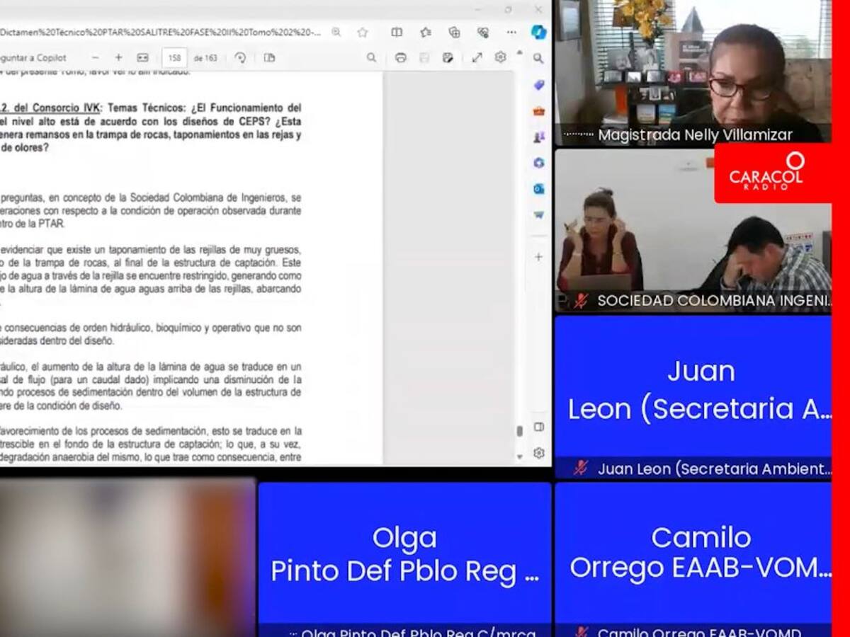 Magistrada regaña a abogado por bañarse en medio de audiencia del Distrito