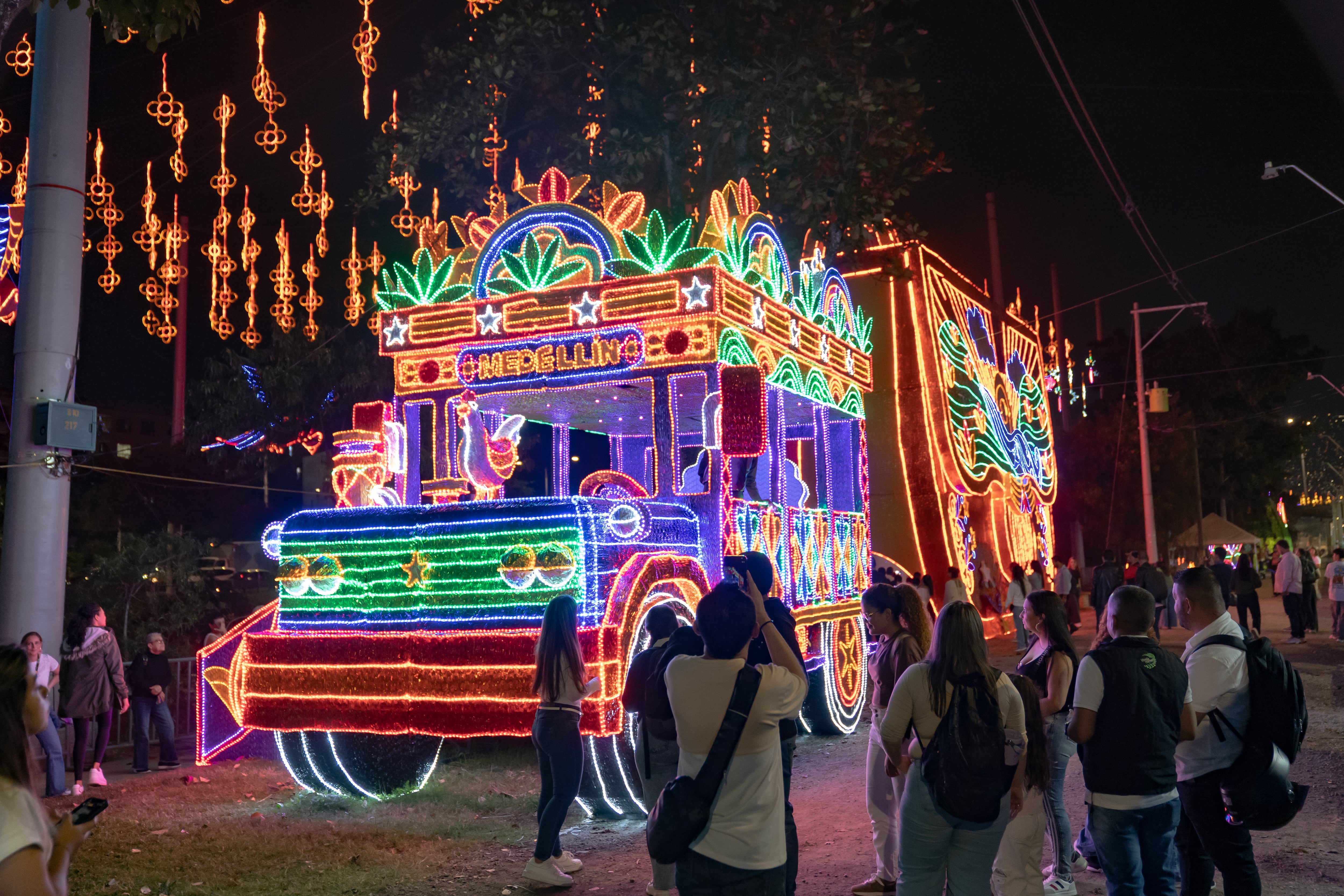 Alumbrados Medellín 2025. Cortesía: EPM