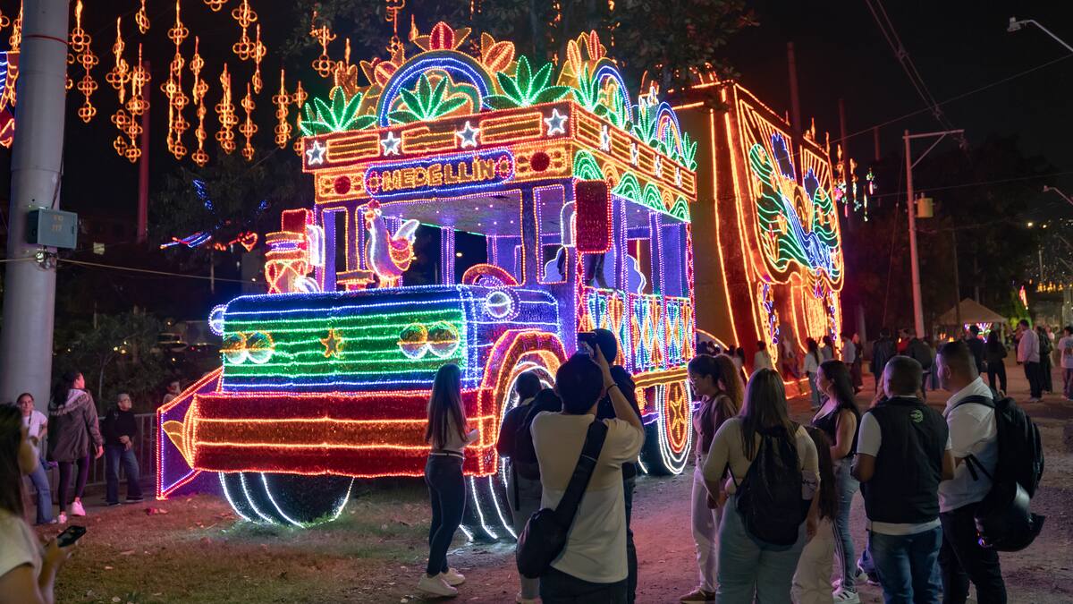 El próximo lunes, 12 de enero, se apagarán los alumbrados navideños de Medellín