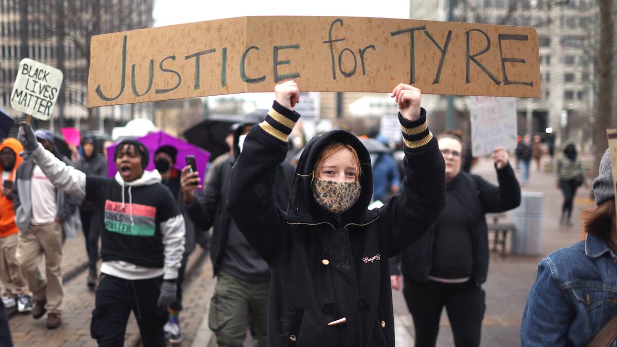 Policías de EE.UU. comparecerán en febrero ante juez por asesinato de Tyre Nichols