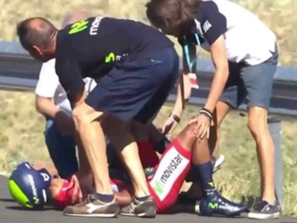 "La bici no me frenó": Nairo Quintana