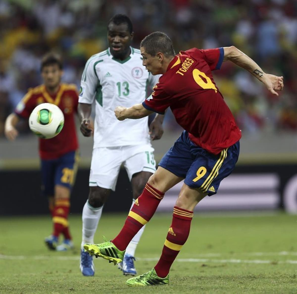 La selección ibérica terminó como la más goleadora en la fase de grupos de la Copa Confederaciones.