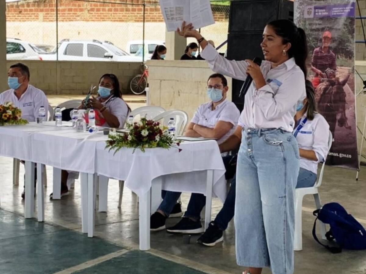 Pedagógica en la circunscripción especial para la Paz de Montes de María