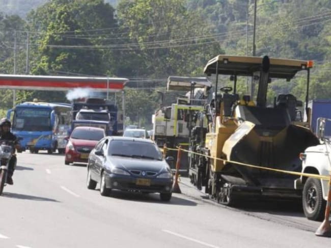 Próxima semana reanudan trabajos en la autopista Piedecuesta