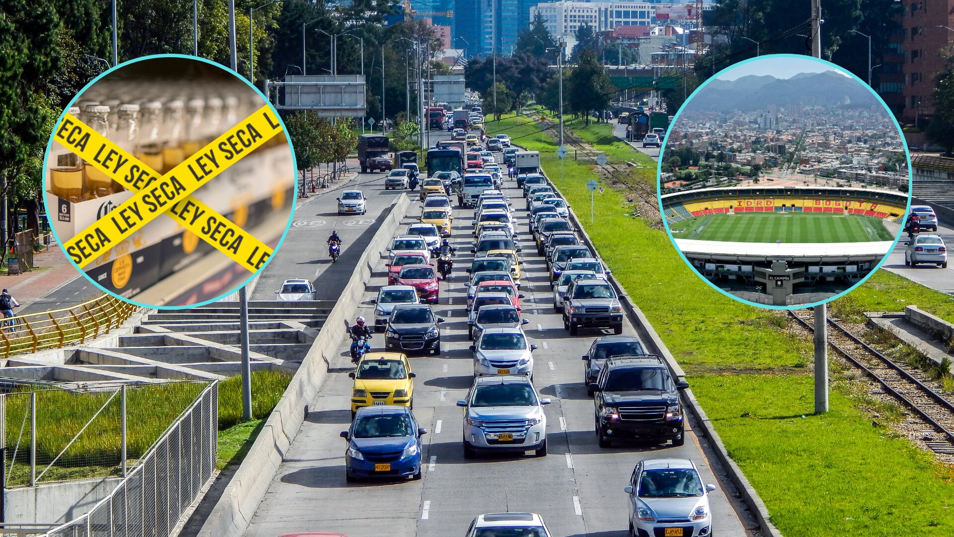 Movilidad Bogotá en la final Santa Fe v.s. Bucaramanga - Getty Images