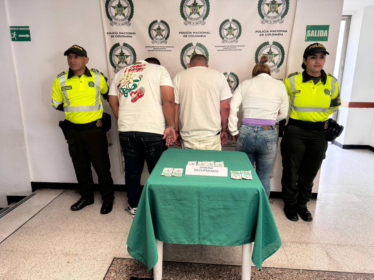 Tres personas se hacían pasar por falsos funcionarios de la SIJIN para robar en Caldas