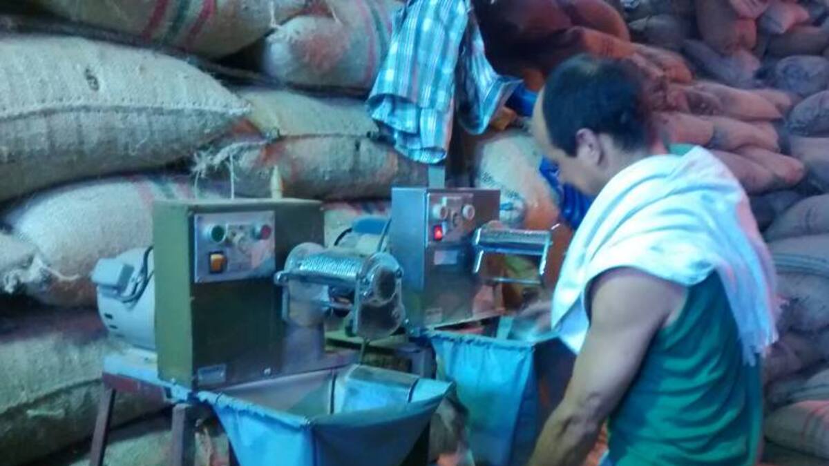 José Fernando Garcés, administrador punto de compra de café en Aguadas, Caldas