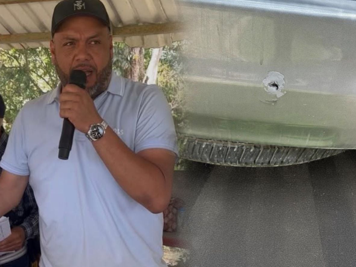 Ataque armado contra exconcejal de Ocaña, Ignacio Barrera, en la vía Ábrego–Cúcuta. / Fotos: Cristian Santiago.