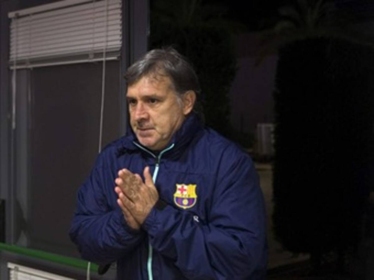 Martino llegó a su día cien en Barcelona, ganando