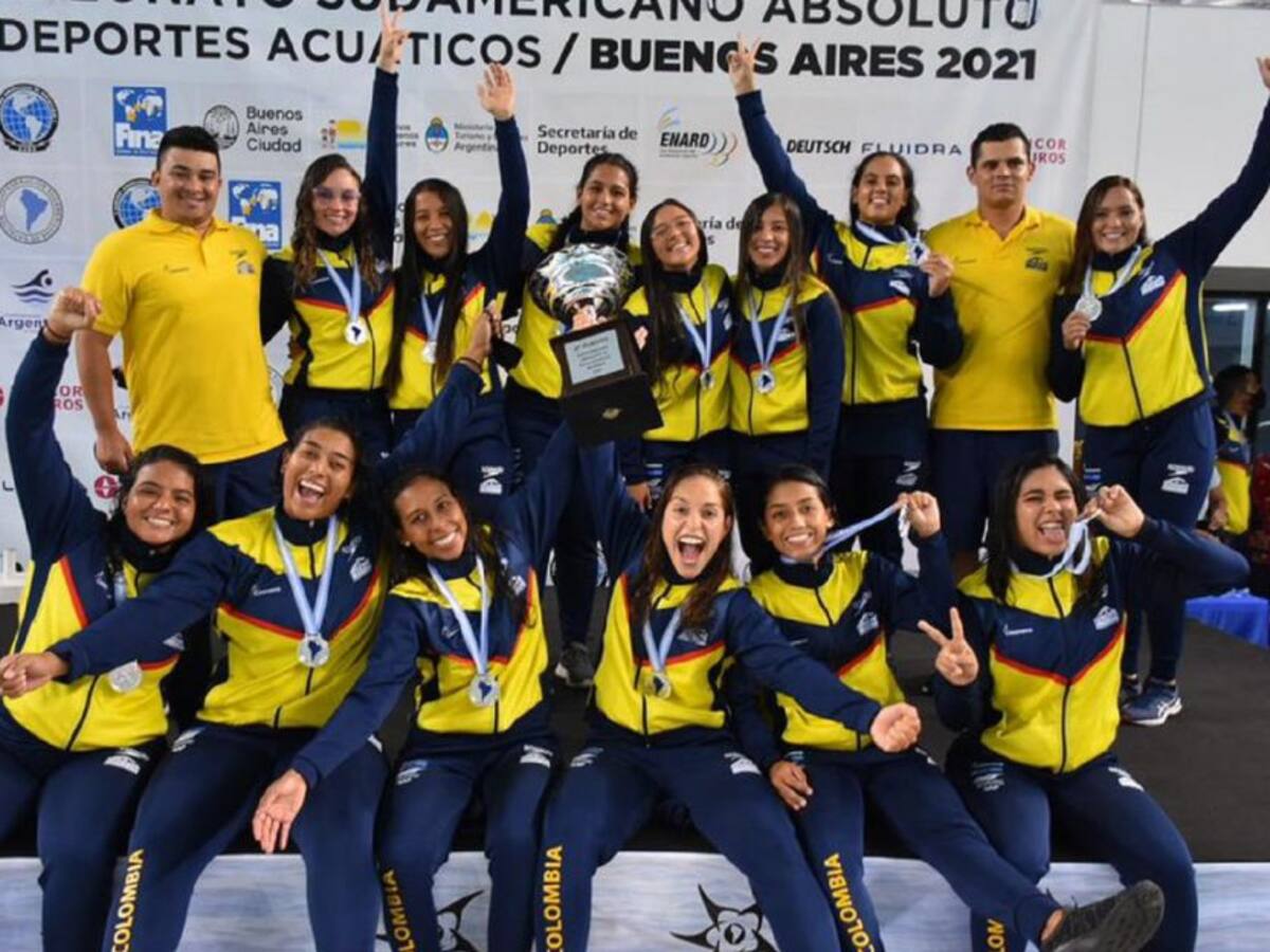 Colombia se queda con el primer lugar del Torneo Sudamericano de Natación
