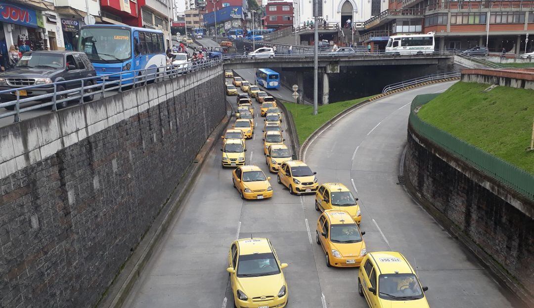 Taxistas de Manizales