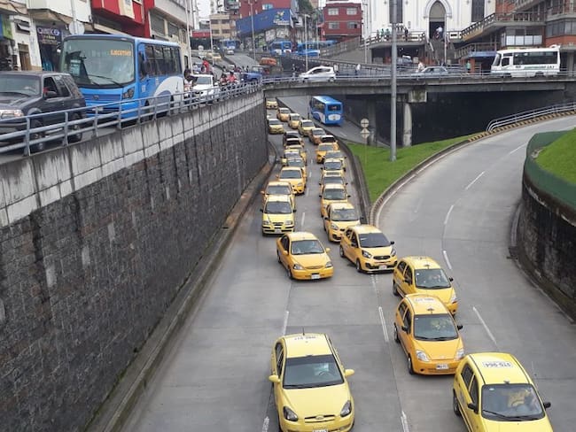 Taxistas de Manizales