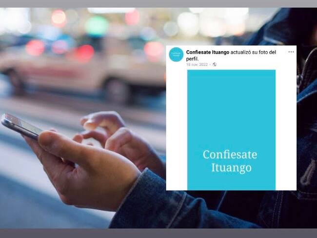 Las páginas en Facebook, que incluyen los retos virales, se llaman "Confiésate". Foto: cortesía.