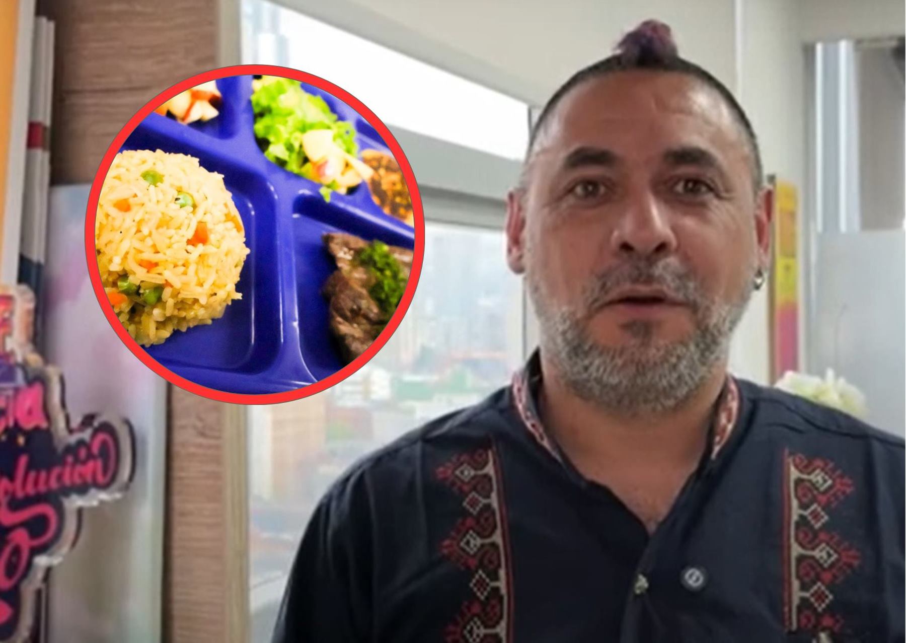 Sebastián Rivera, director de la Unidad de Administración Especial de Alimentación Escolar