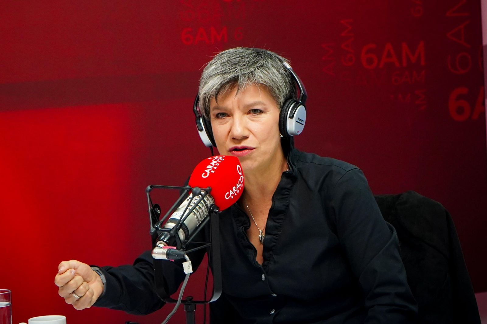 Exalcaldesa de Bogotá Claudia López en Caracol Radio