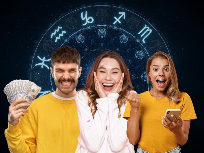 Imagen de referencia // signos del zodiaco // personas con suerte