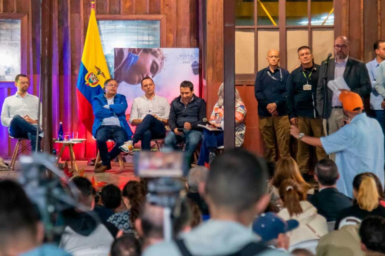 Visita de Gustavo Petro a Manizales
