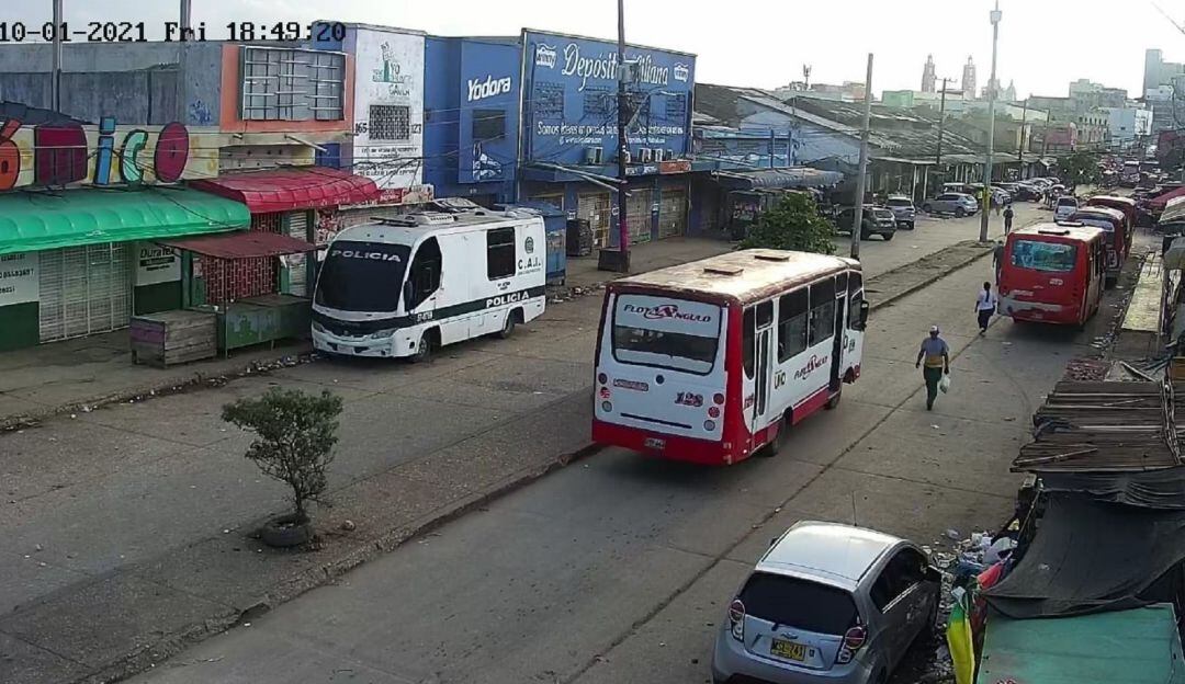 Vista de cámara de seguridad 