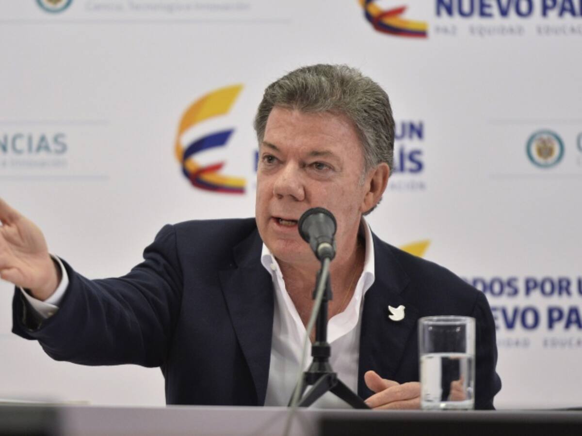 Colombia no es responsable de los problemas de Venezuela respondió Santos a Maduro