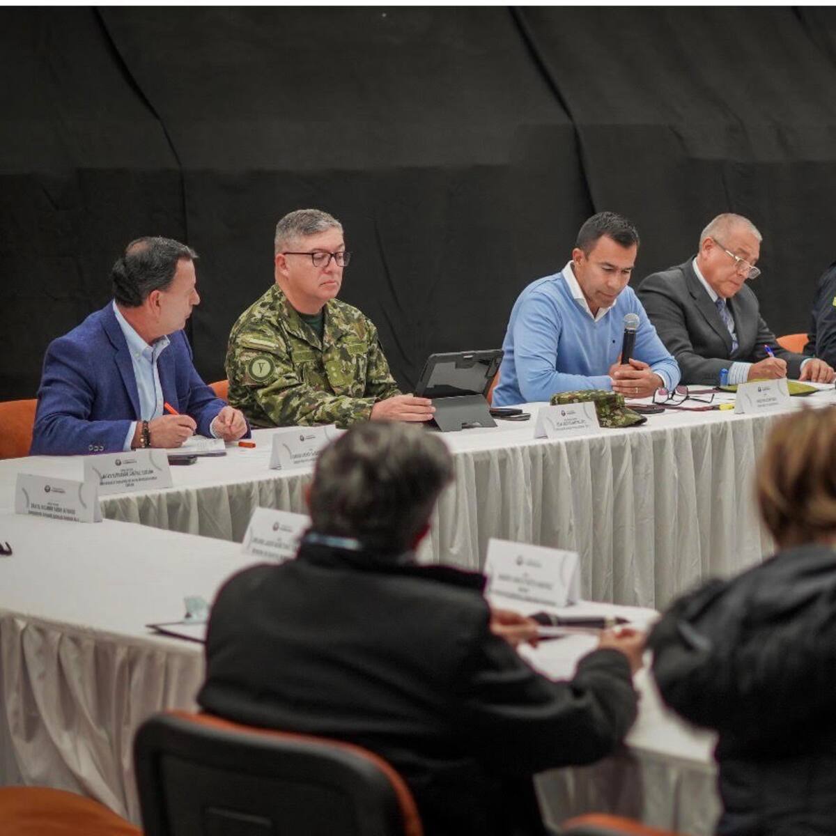 Adelantan consejo de seguridad para garantizar elecciones seguras en Cundinamarca