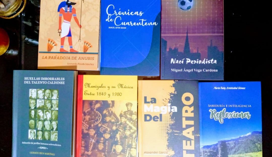 Libros de escritores caldenses