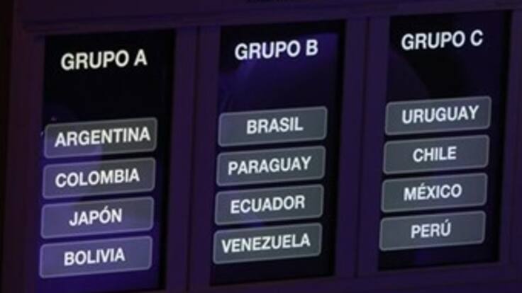 Colombia comparte el Grupo A con Argentina, Japón y Bolivia en Copa América 2011