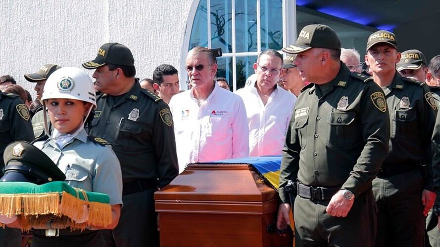 ELN confirmó la autoría de atentado en Barranquilla que dejó cinco policías muertos y 41 heridos. Foto: Colprensa