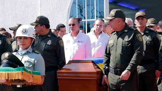 ELN confirmó la autoría de atentado en Barranquilla que dejó cinco policías muertos y 41 heridos. Foto: Colprensa