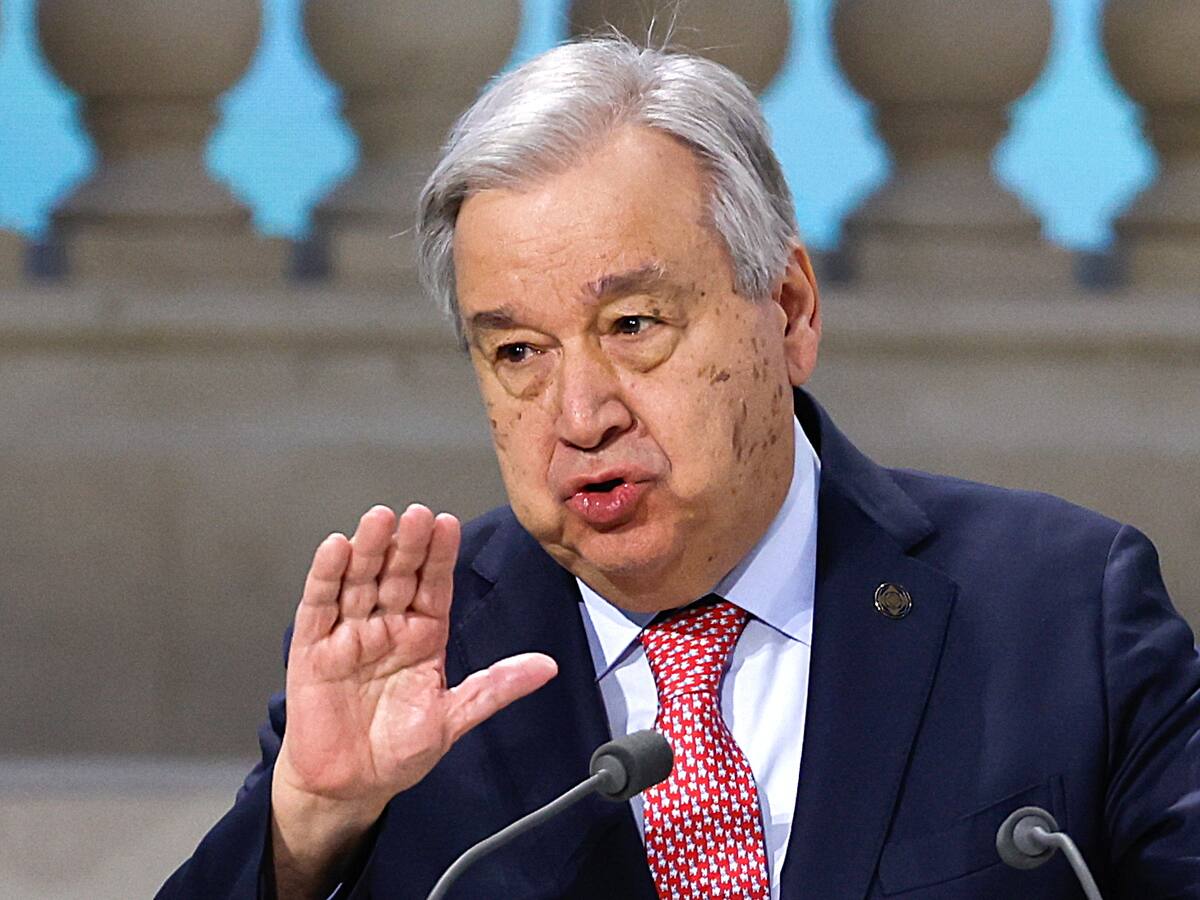 António Guterres: “el veneno del patriarcado está de vuelta, y con fuerza”