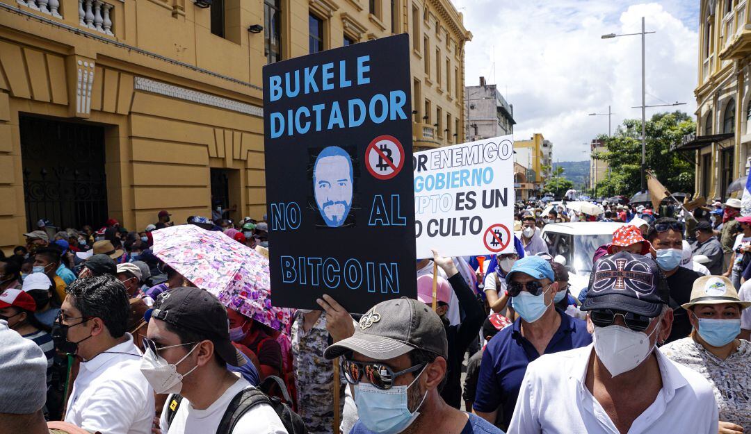Manifestaciones en El Salvador