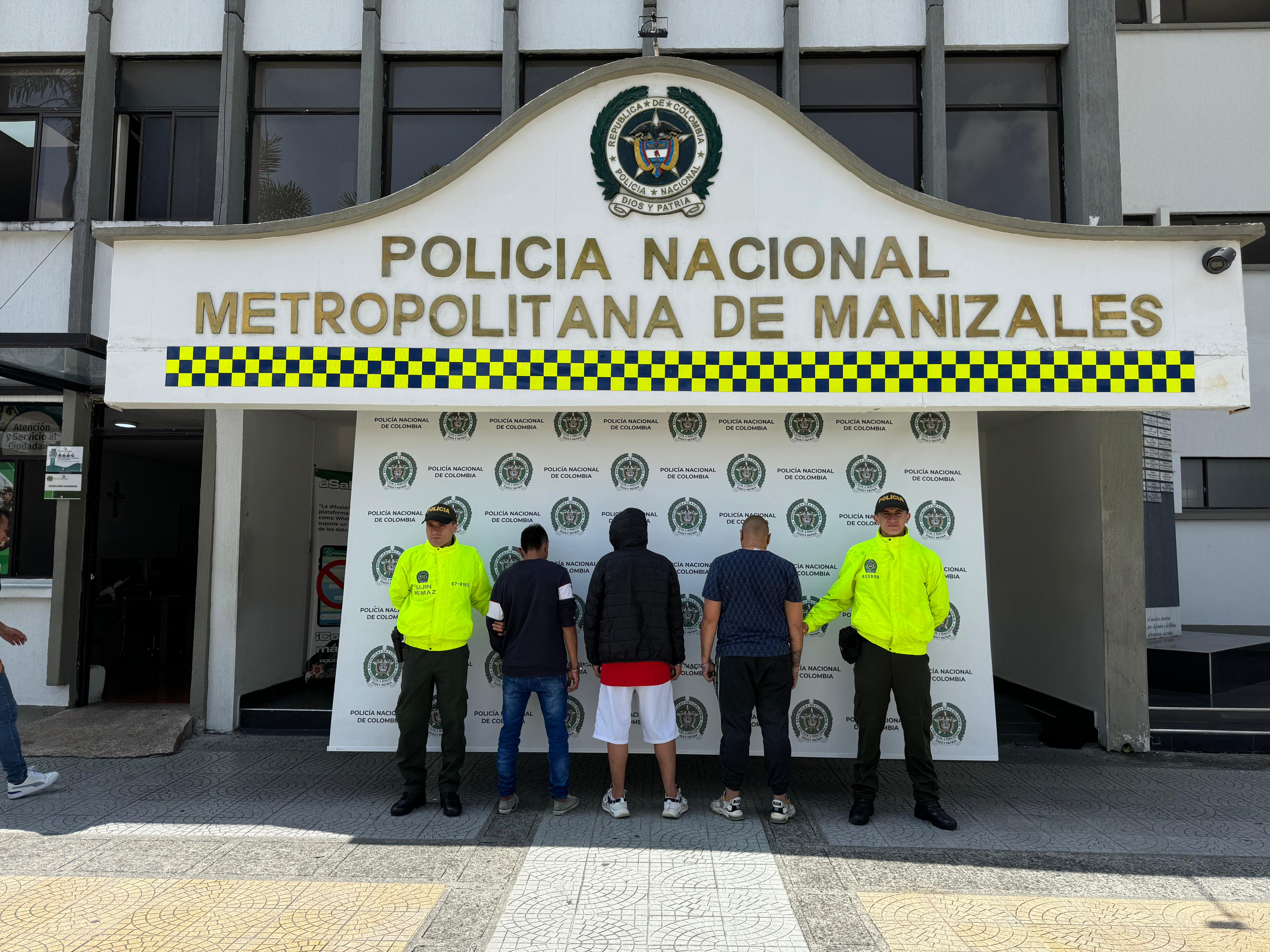 Foto: Policía Metropolitana de Manizales.