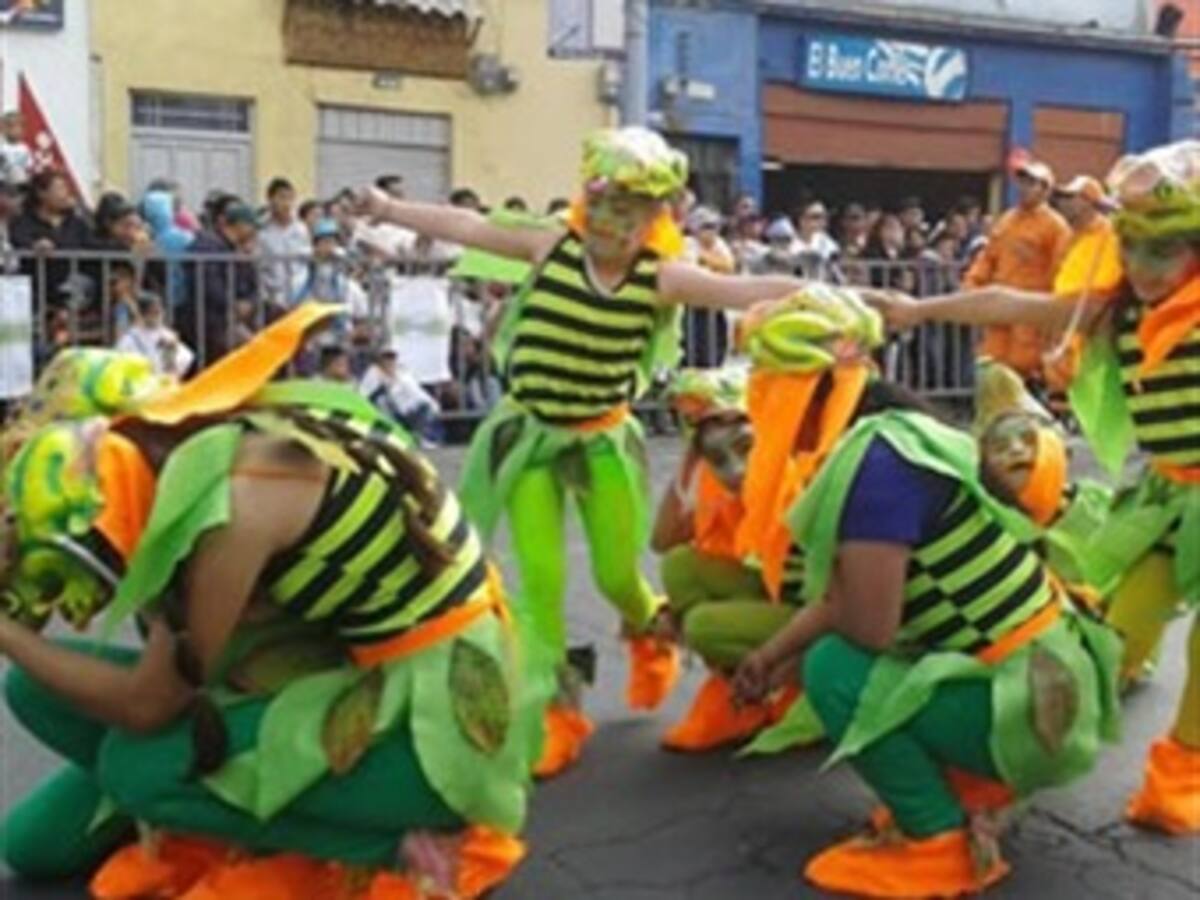 Los niños se toman el Carnaval de Pasto