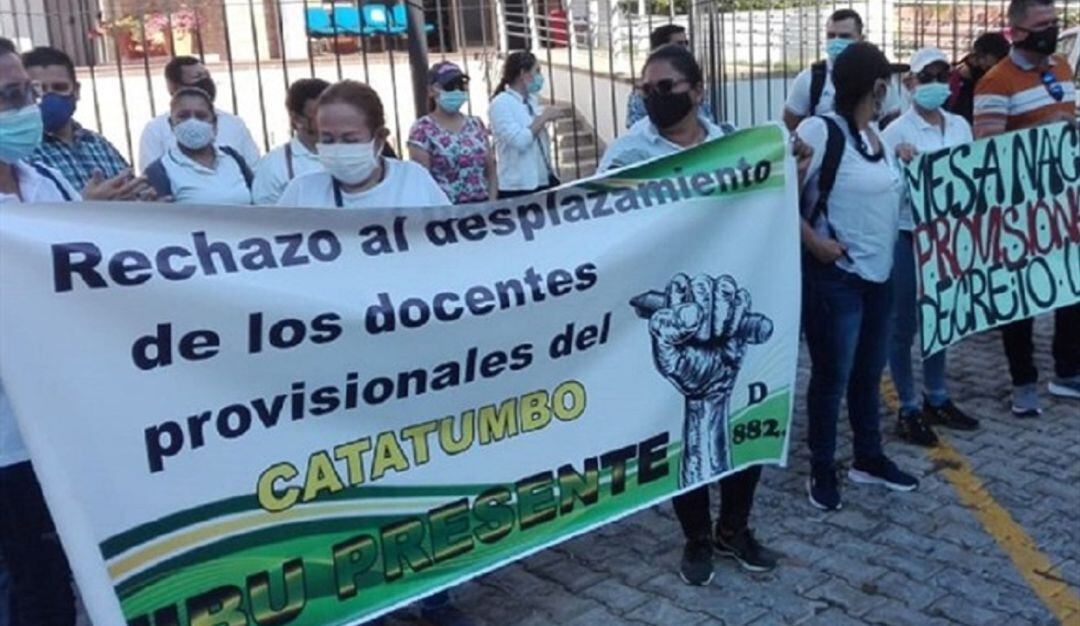 Inconformismo en docentes del Catatumbo por reubicación