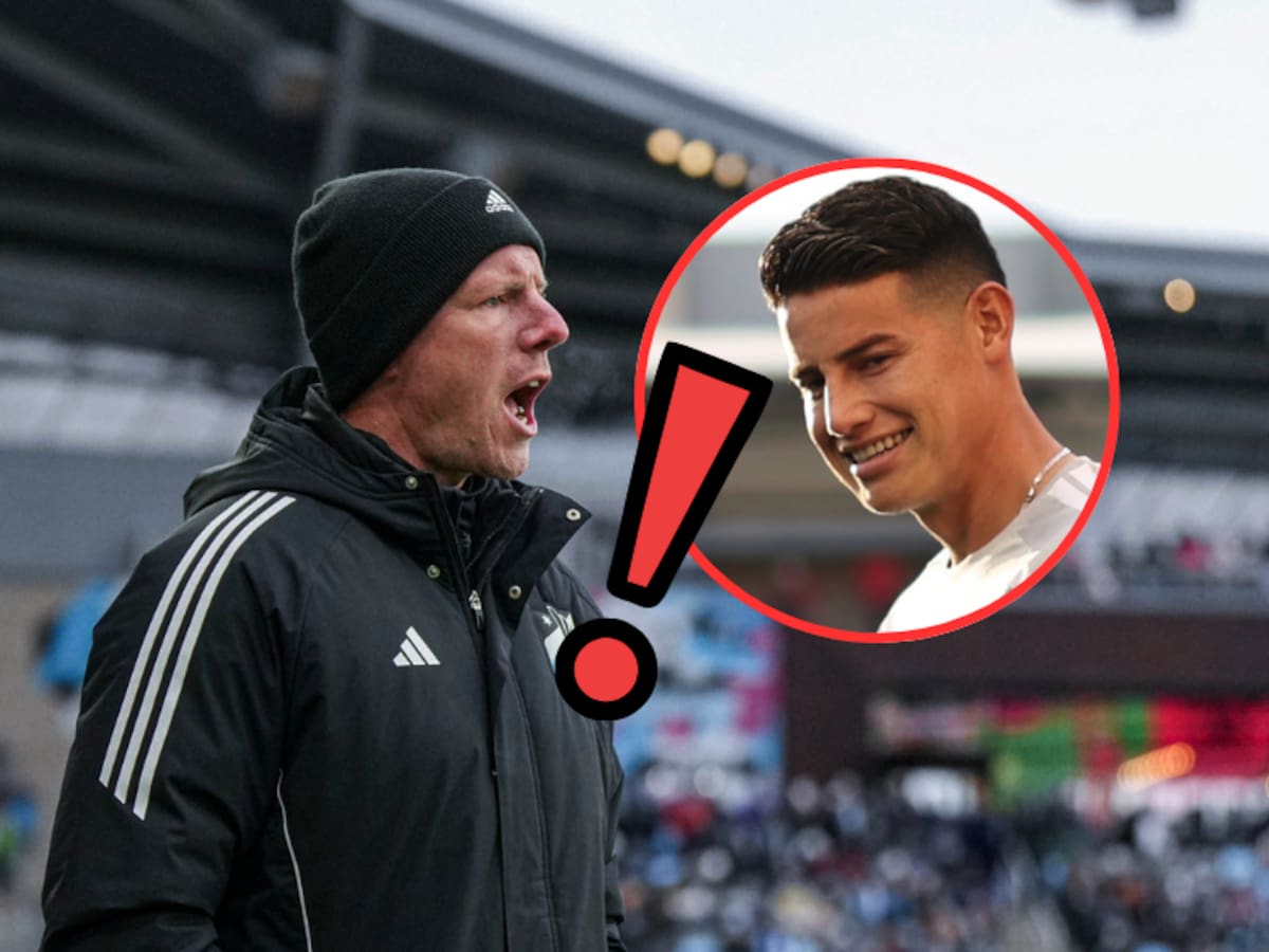Hincha del Minnesota insultó a Knowles por no darle minutos a James Rodríguez: esto dijo el técnico