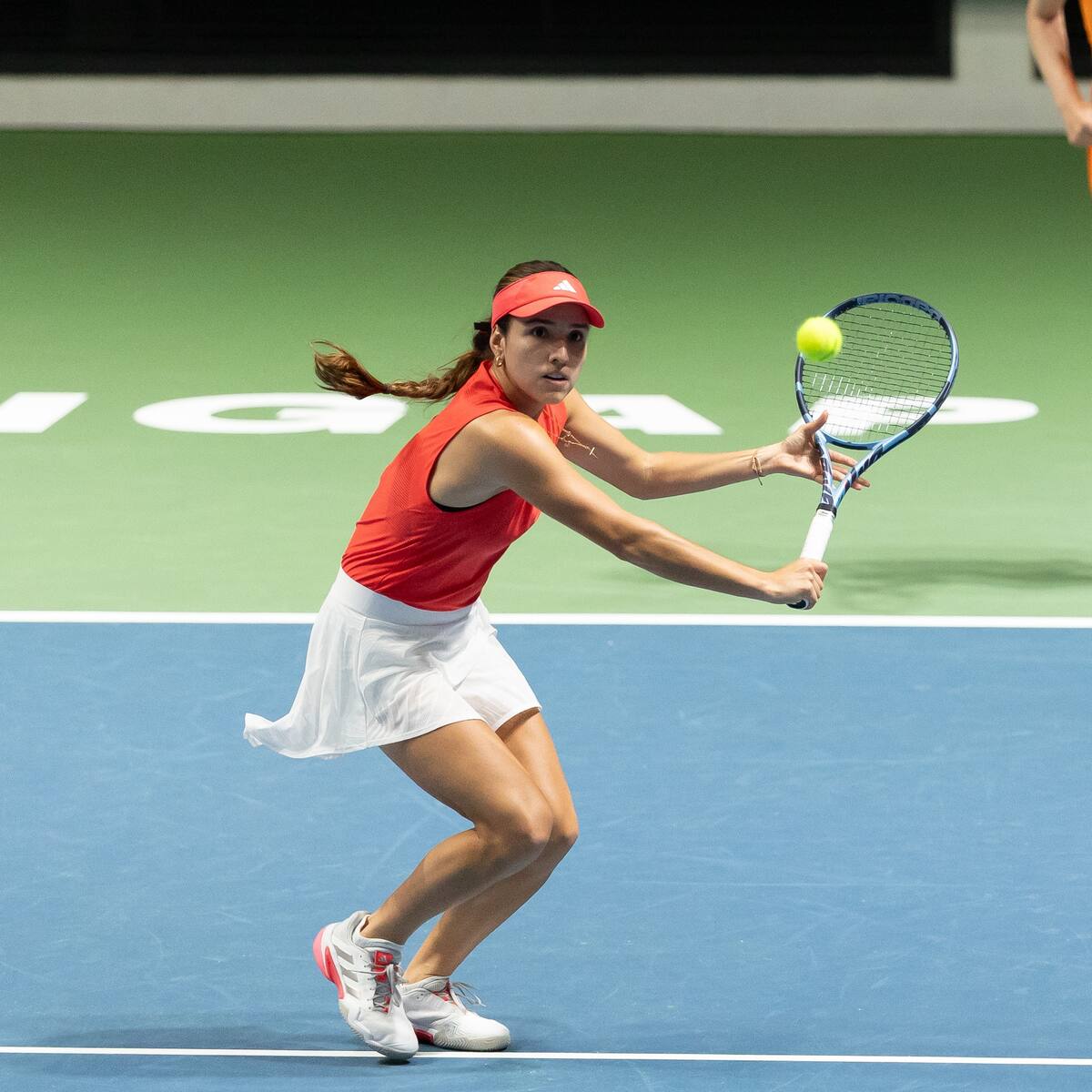 Camila Osorio cayó eliminada en los cuartos de final del Singapore Tennis Open