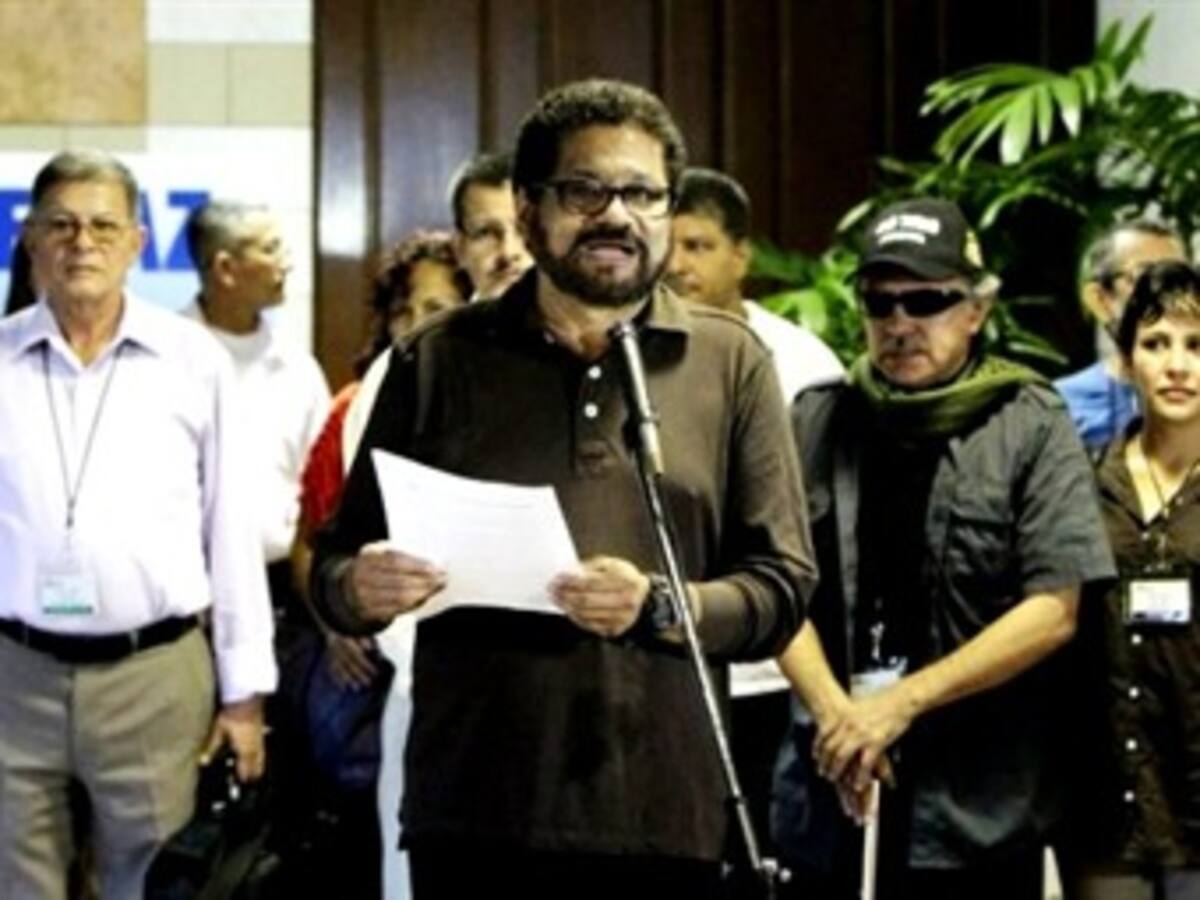 Farc piden presencia de Minagricultura en la mesa de diálogos en La Habana