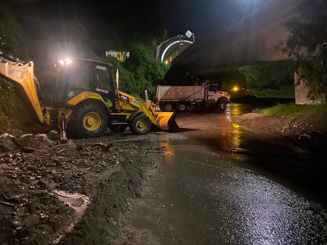 Problemas de movilidad en la vía Cajamarca - Alto de la Línea