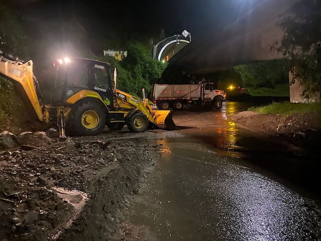 Problemas de movilidad en la vía Cajamarca - Alto de la Línea