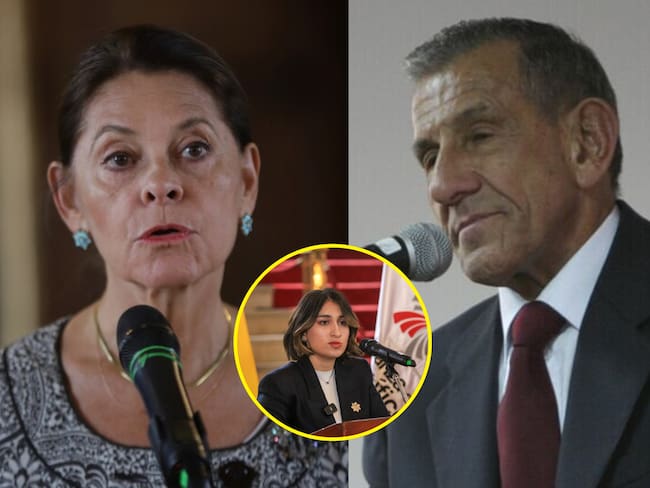 Marta Lucía Ramírez, Laura Sarabia y Julio Londoño Paredes . Foto: Colprensa.